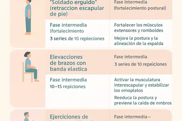 🧍♂️ 7 ejercicios para corregir la cifosis en adultos mayores