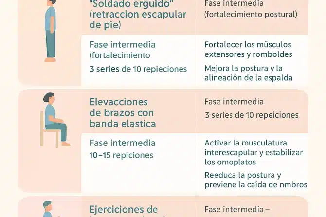 🧍‍♂️ 7 ejercicios para corregir la cifosis en adultos mayores