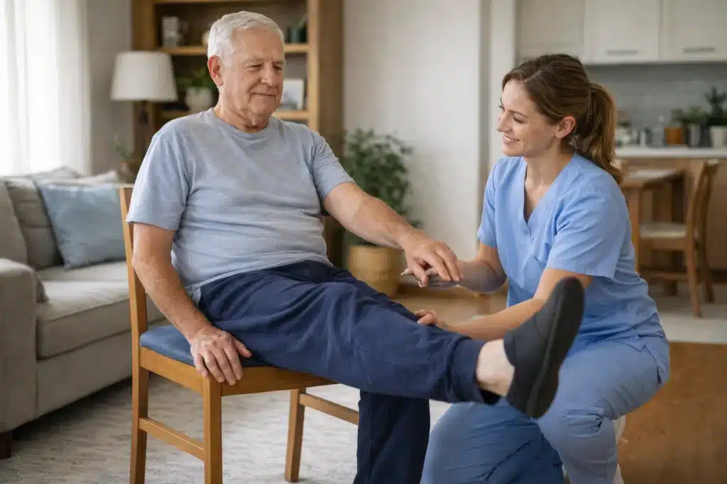 Ejercicios funcionales para personas con movilidad reducida en casa